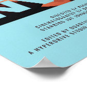 Retro Customized Sci Fi UFO Zuhause Theaterfilm Poster (Ecke)