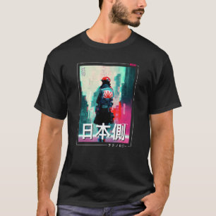 Retro-Cyberpunks Tokio Indie-Lofi-Japan-Ästhetik T-Shirt