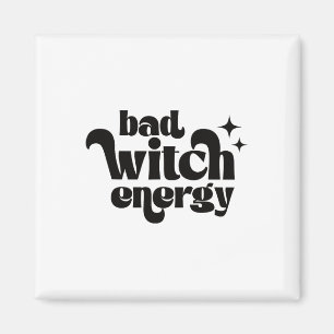 Retro D Hexe Energy Shirt Halloween Hexy Vibes Magnet