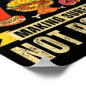 Retro Dad Tax Making Sure It's Not Ison Funny Fath Poster (Ecke)