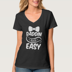 Retro-Dadding nicht leicht stolz auf Vater Geburts T-Shirt