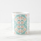 Retro Daisies Birth Flower April Kaffeetasse (Mittel)