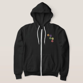 Retro Daisies der 1970er Hoodie