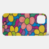 Retro Daisies farbenfrohe Printwerbung Case-Mate iPhone Hülle (Rückseite (Horizontal))