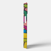 Retro Daisies farbenfrohe Printwerbung Case-Mate iPhone Hülle (Rückseite / Rechts)