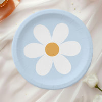 Retro daisy blass boho Teller