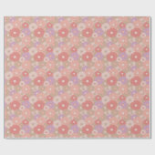 Retro-Daisy-Blume Geschenkpapier (Flach)