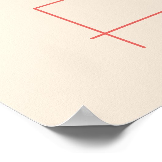 Retro Daisy Blume Market Poster (Ecke)