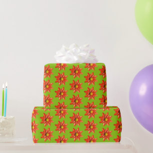 Retro Daisy Blume Spring Summer Garden Hippie Geschenkpapier