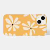 Retro Daisy Delight iPhone Case Hülle (Rückseite (Horizontal))