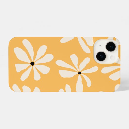 Retro Daisy Delight iPhone Case iPhone Hülle (Rückseite (Horizontal))