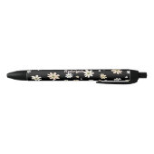 Retro Daisy Floral Pattern Personalisiert Kugelschreiber (Unterseite)