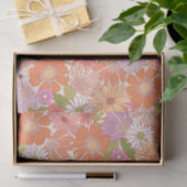Retro Daisy Garden Seidenpapier (Geschenk)