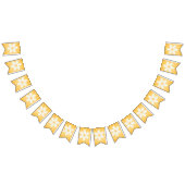 Retro Daisy Gelbe Jagdfahnen | Groovy Wimpelkette (Alle)