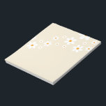Retro Daisy Notizblock<br><div class="desc">Retro Daisy Design.</div>