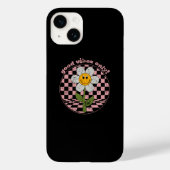 Retro Daisy | Nur gute Vibes Case-Mate iPhone Hülle (Rückseite)