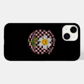 Retro Daisy | Nur gute Vibes Case-Mate iPhone Hülle (Rückseite (Horizontal))