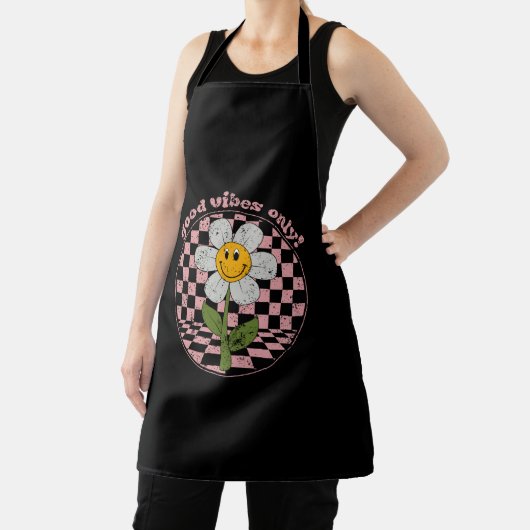 Retro Daisy | Nur gute Vibes Schürze (InSitu)