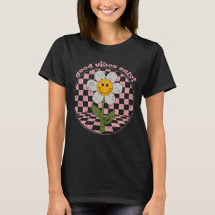 Retro Daisy Nur gute Vibes T-Shirt