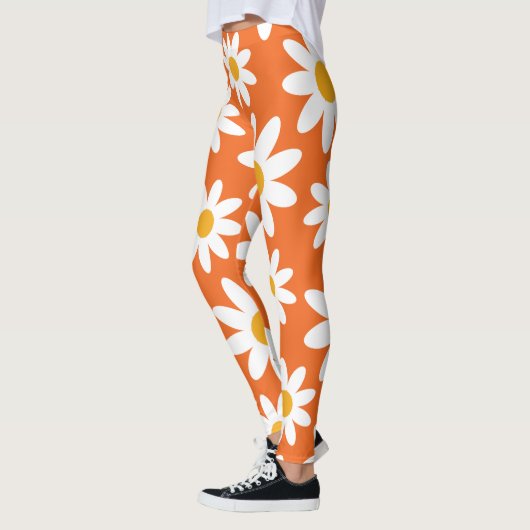 Retro Daisy Pattern Leggings (Links)
