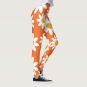 Retro Daisy Pattern Leggings (Rechts)