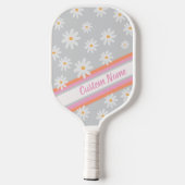 Retro-Daisy-Pickleball-Schläger Pickleball Schläger (Rückseite)