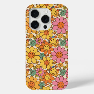 Retro Daisy Smile Pattern Case-Mate iPhone Hülle