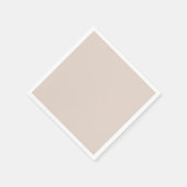 Retro daisy tan pink boho serviette (Ecke)