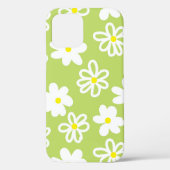 Retro Daisy Tough Case-Mate iPhone Case (Rückseite)