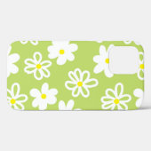 Retro Daisy Tough Case-Mate iPhone Case (Rückseite (Horizontal))