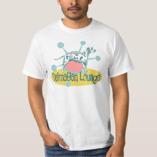 Retro Dalmatiner-Aufenthaltsraum T-Shirt