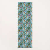 Retro-Dame-Surfmuster Yogamatte (Vorderseite)