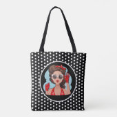 Retro-Damen-Tasche Tasche (Rückseite)
