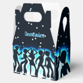 Retro Dance Party Aquamarin Gable Geschenkschachtel (Geöffnet)