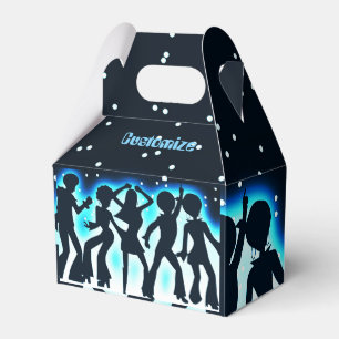 Retro Dance Party Aquamarin Gable Geschenkschachtel