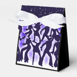 Retro Dance Party Lila Zelt Geschenkschachtel