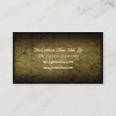 Retro Dance Studio Jazz & Stich Tanzklassen Visitenkarte (Rückseite)