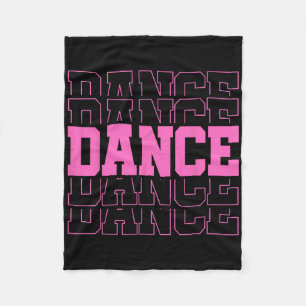 Retro Dance Women Girls Kinder Tanzen Niedlicher T Fleecedecke
