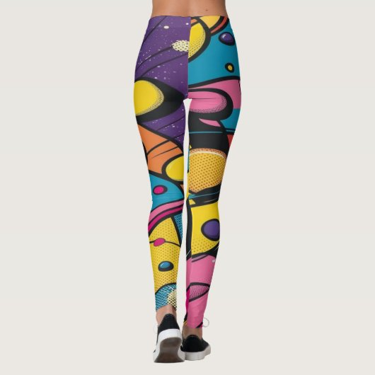 Retro Dancer | Leggings (Rückseite)