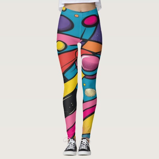 Retro Dancer | Leggings (Vorderseite)