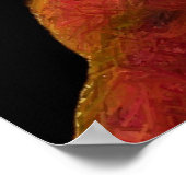 RETRO DANCER POSTER (Ecke)