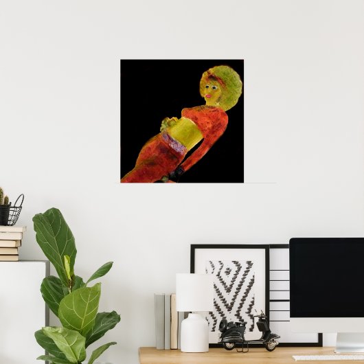 RETRO DANCER POSTER (Heimbüro)