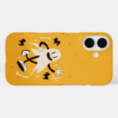 Retro Dancing Ghost Niedlich Halloween Case-Mate iPhone Hülle (Rückseite (Horizontal))