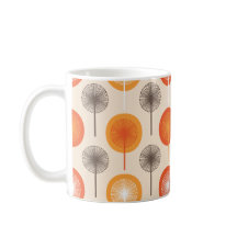 Retro Dandelion Blumenmuster