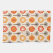 Retro Dandelion Floral Pattern Küchentücher (Horizontal)