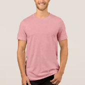 Retro Dania Beach Florida Tri-Blend Shirt (Vorderseite)