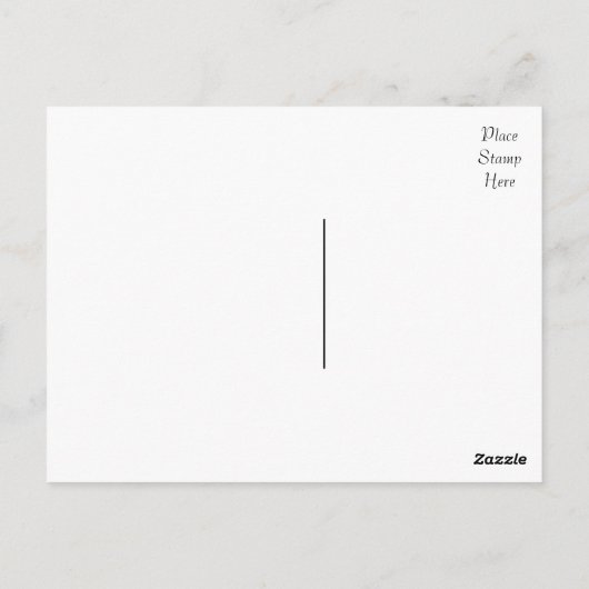 Retro Danke an die schwarz-weiße Chalkboard Postka Postkarte (Rückseite)