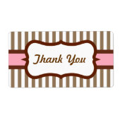 Retro Danke Labels (Vorne)