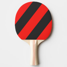 Retro Dark Three Bold Stripes Tischtennis Schläger