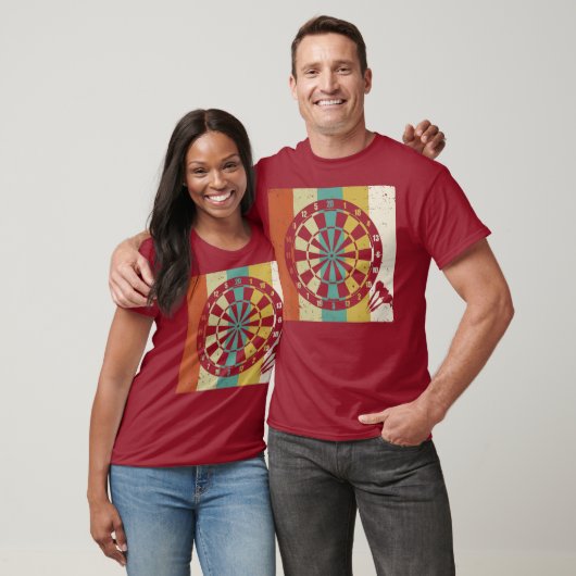 Retro DARTBOARD T-Shirt (Unisex)